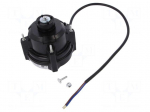 Motor: EC | 1300rpm | 30W | 230VAC | 220mA | Bearing: ball bearing | IP64