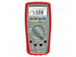 Digital multimeter | LCD | 3,75 digit (6000) | 3x/s | VDC: 60mV,600V