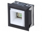 Switch: push-button | Pos: 2 | SPDT | 5A/125VAC | ON-(ON) | Illumin: LED