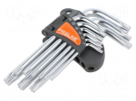 Wrench: Torx&reg;-set | Chrom-vanadium steel | 9pcs.