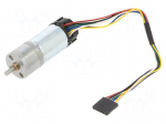 Motor: DC | with encoder,with gearbox | LP | 6VDC | 2.4A | 170rpm | 34: 1