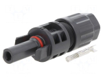 Connector: solar | plug | female | power supply | SOLARLOK | IP68 | 45A