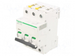 Circuit breaker | 400VAC | Inom: 16A | Poles: 3 | Charact: B | 10kA | IP20
