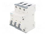 Circuit breaker | 230/400VAC | Inom: 25A | Poles: 3 | Charact: C | 10kA