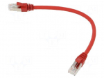 Patch cord | ETHERLINE&reg; Cat.6a,S/FTP | Cat: 6a | stranded | Cu | 0.25m