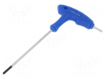 Wrench: hex key | HEX 2.5mm | Overall len: 145mm | alloy steel