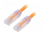Patch cord | TX6A&trade; 10Gig,U/UTP | Cat: 6a | RJ45 plug,both sides
