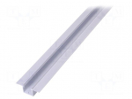 Profiles for LED modules | white | L: 1m | LINEA-IN20 TRIMLESS