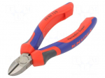 Pliers | side,cutting | ergonomic two-component handles | 125mm