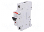 Circuit breaker | 230/400VAC | Inom: 13A | Poles: 1 | Charact: C | 10kA