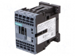 Contactor: 3-pole | NO x3 | Auxiliary contacts: NO | 24VAC | 7A | 3RT20