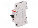 Circuit breaker | 230/400VAC | Inom: 2A | Poles: 1 | Charact: C | 10kA