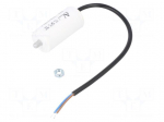 Capacitor: polypropylene | motors, run | 16uF | 470VAC | &Oslash;35x71.5mm