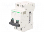 Circuit breaker | 500VDC | Inom: 13A | Poles: 2 | Charact: C | 20kA | IP20