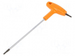 Wrench: hex key | HEX 2mm | L: 139mm | Kind of handle: T