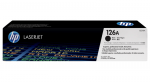 HP 126A (CE310A) Toner Cartridge, Black