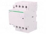 Contactor: 4-pole installation | 63A | 230&divide;240VAC | NC + NO x3 | IP20