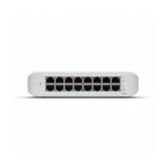 Switch|UBIQUITI|USW-LITE-16-POE|Type L2|16x10Base-T / 100Base-TX / 1000Base-T|PoE+ ports 8|45 Watts|USW-LITE-16-POE