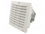 Fan: AC | axial | 115VAC | 215x142x176mm | 204m3/h | 58dBA | ball | IP54