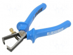 Stripping tool | 0.5&divide;10mm2 | Wire: round | 160mm