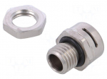 Pressure compensation device | aluminium | IP67 | 70mm