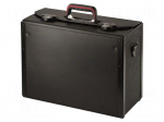 Case | tool case | black | polyetylene,natural leather | top line