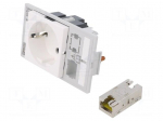 Panel interface | 250VAC | 16A | IP20,IP21 | Input: RJ45 | Mounting: M4