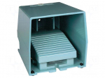 Switch: foot | Stabl.pos: 1 | SPST-NO + SPST-NC | 3A/240VAC | IP66