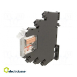 Relee: liides | SPDT | Ucoil: 24VDC | Ucoil: 24VAC | 6A | 6A/250VAC