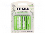 Re-battery: Ni-MH | AA | 1.2V | 2400mAh | blister | 4pcs.