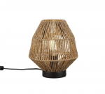 Trio Miki table lamp E27 brown/paper yarn gaismeklis R51101026 4017807580730