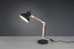 TRIO-Lighting Kimi table lamp E27 matt black galda lampa