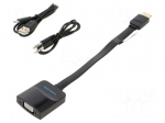 Converter | HDMI 1.4 | Full HD 1080p | 0.15m | black