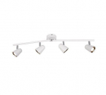 Trio Toulouse LED spotlight 4-pc matt white gaismeklis R82124131 4017807425185