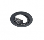 Trio Jura recessed spotlight GU10 matt black round gaismeklis 650100132 4017807378078