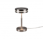 Trio Franklin LED table lamp brushed steel gaismeklis 526510107 4017807510140
