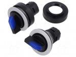 Switch: rotary | 22mm | Stabl.pos: 2 | depending on the holder | IP65