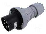 Connector: AC supply 3-phase | plug | male | 125A | 500VAC | IEC 60309