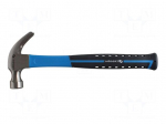 Hammer | carpenter | 450g | carbon steel | fiberglass