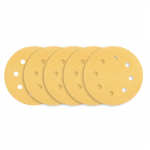 T&ouml;&ouml;riistad ja m&otilde;&otilde;teseadmed // Liivapaber | Lihvimis- ja poleerimisabratsiivid // Papier ścierny na rzep 180 mm, K80, 5 szt., z 8 otworami do szlifierki 59G263