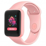 Fitness bracelet iWear  M7 Smart & Fit Watch with Full Touch 1.3'' IPS Media control / HR / Blood pressure / Socia Pink