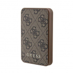 Power bank Guess  Power Bank MagSafe 5000mAh 4G PU Brown