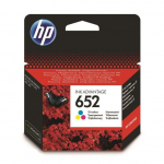 Original Ink cartridge Tri-Color HP 652 (F6V24AE)