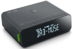 Interactive solution Muse DAB+/FM RDS Radio M-175 DBI Alarm function, AUX in, Black