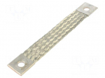 Braids | earthing tape | W: 35mm | 70mm2 | &Oslash;1: 13mm | &Oslash;2: 13mm | 290A | KT