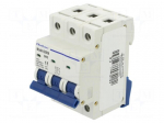 Circuit breaker | 63A | Poles: 3 | for DIN rail mounting | Charact: B