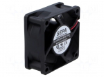 Fan: DC | axial | 24VDC | 60x60x25.2mm | 36.7m3/h | 36dBA | ball | 4500rpm