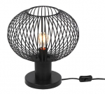 Trio Gila table lamp 33 cm E27 matt black gaismeklis 565790132 4017807629095