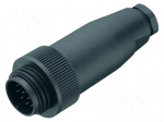 Connector: circular | 125V | 3A | PIN: 24 | plug | male | soldering | IP65