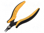 Pliers | miniature,smooth gripping surfaces,flat | 136mm